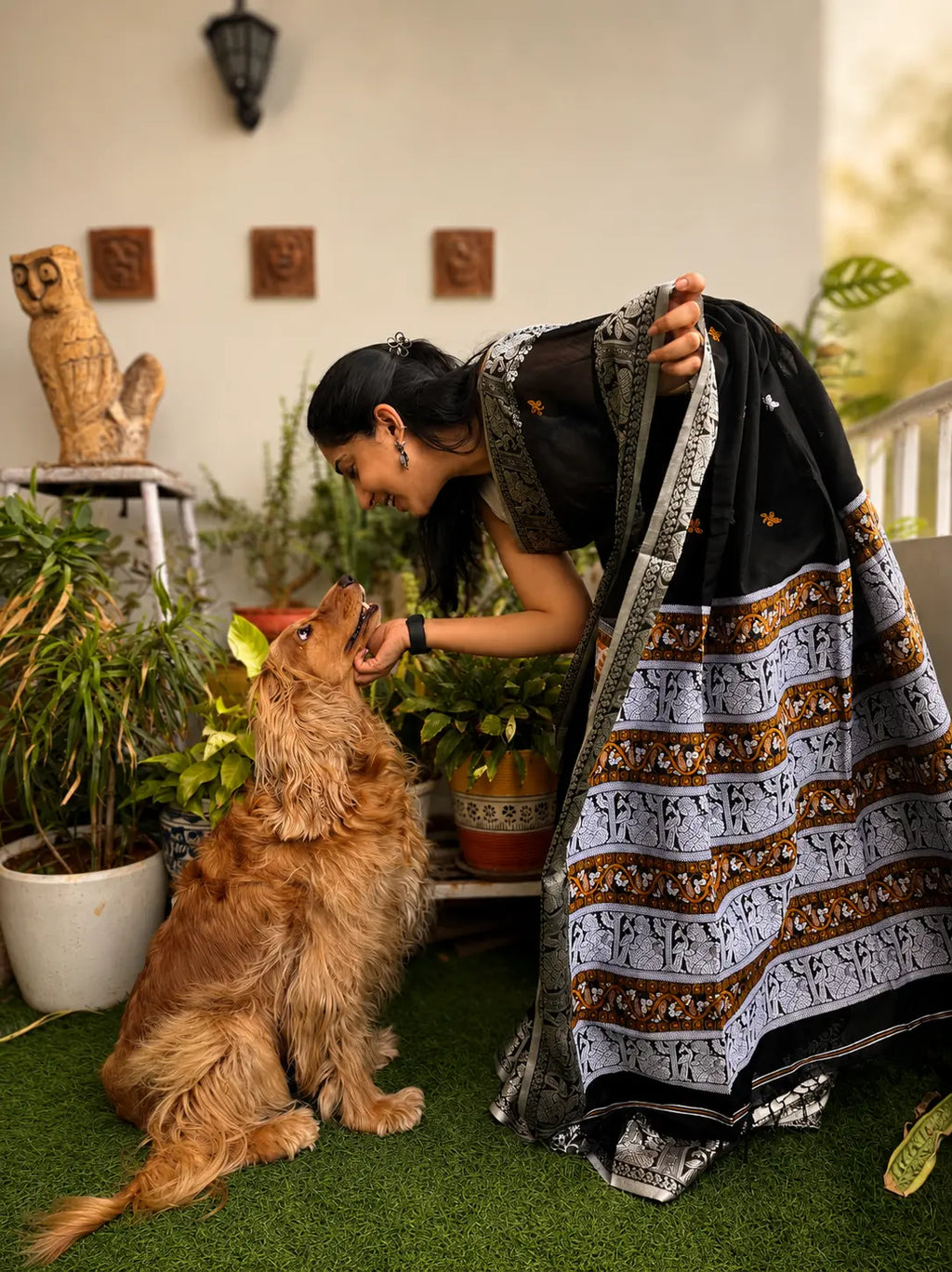 Handwoven Cotton Baluchuri – Tamalika