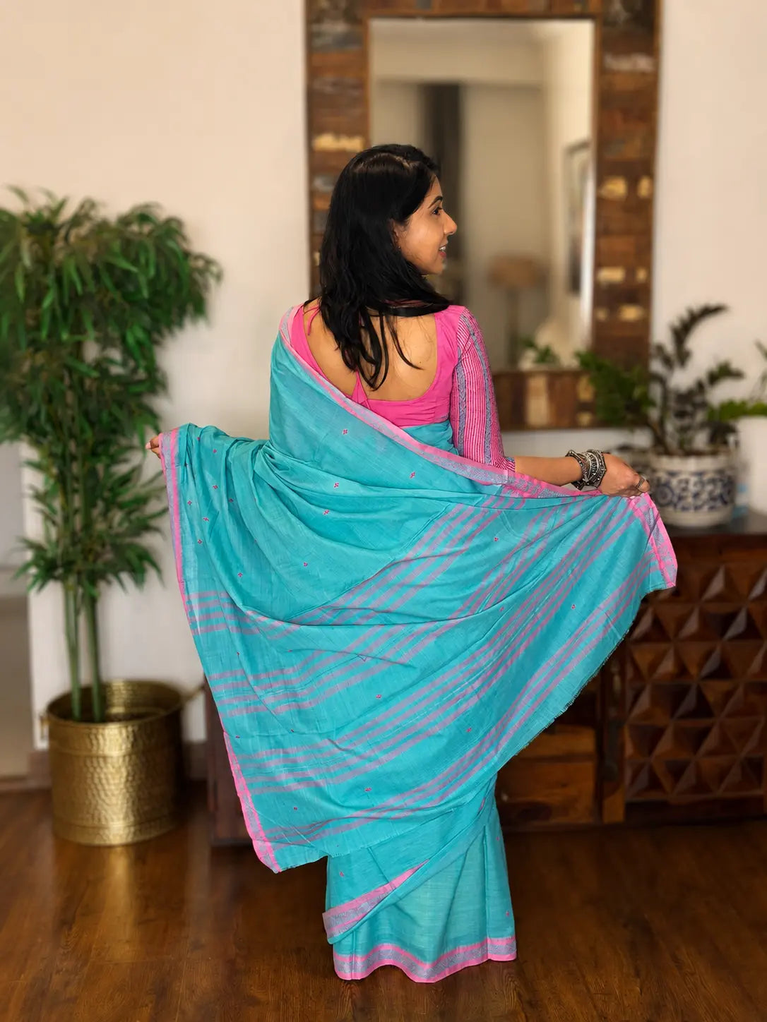 Handwoven Dhaniakhali – Saumya