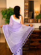 Handwoven Cotton Jamdani Saree – Aparajita