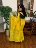 Handwoven Dhaniakhali – Basanti
