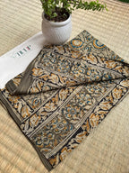 Hand-block Cotton Kalamkari – Hemalekha