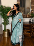 Handwoven Dhaniakhali – Neelima