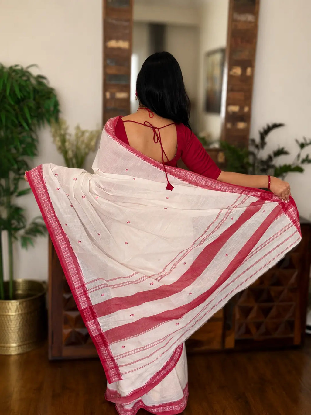 Handwoven Dhaniakhali – Shiuli
