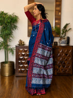 Handwoven Cotton Baluchuri – Raktaneel