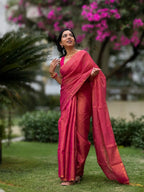TIULIP Pink Radiance Tissue Saree in pink and gold for weddings and festive occasions