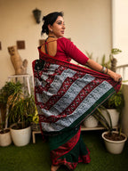 TIULIP Handwoven Cotton Baluchuri – Rajharini TIULIP Saree