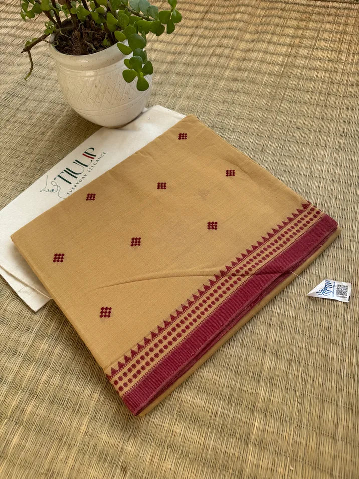 Handwoven Dhaniakhali – Mrinalika