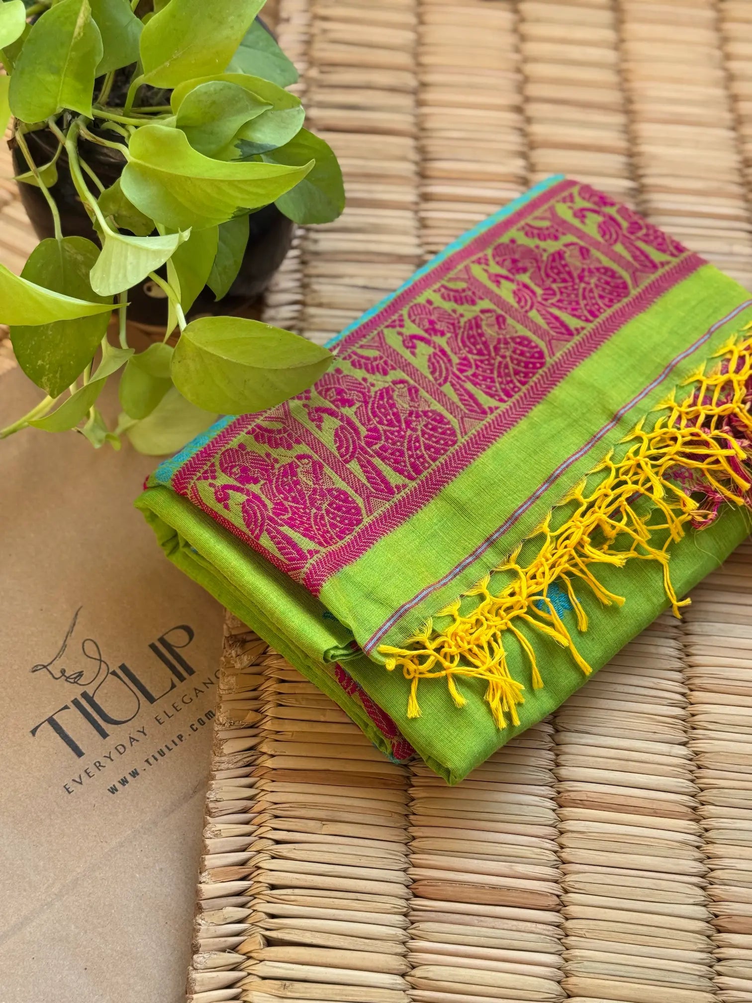 Handwoven Cotton Baluchuri – Rangmayi