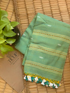 Handwoven Cotton Jamdani Saree – Harini