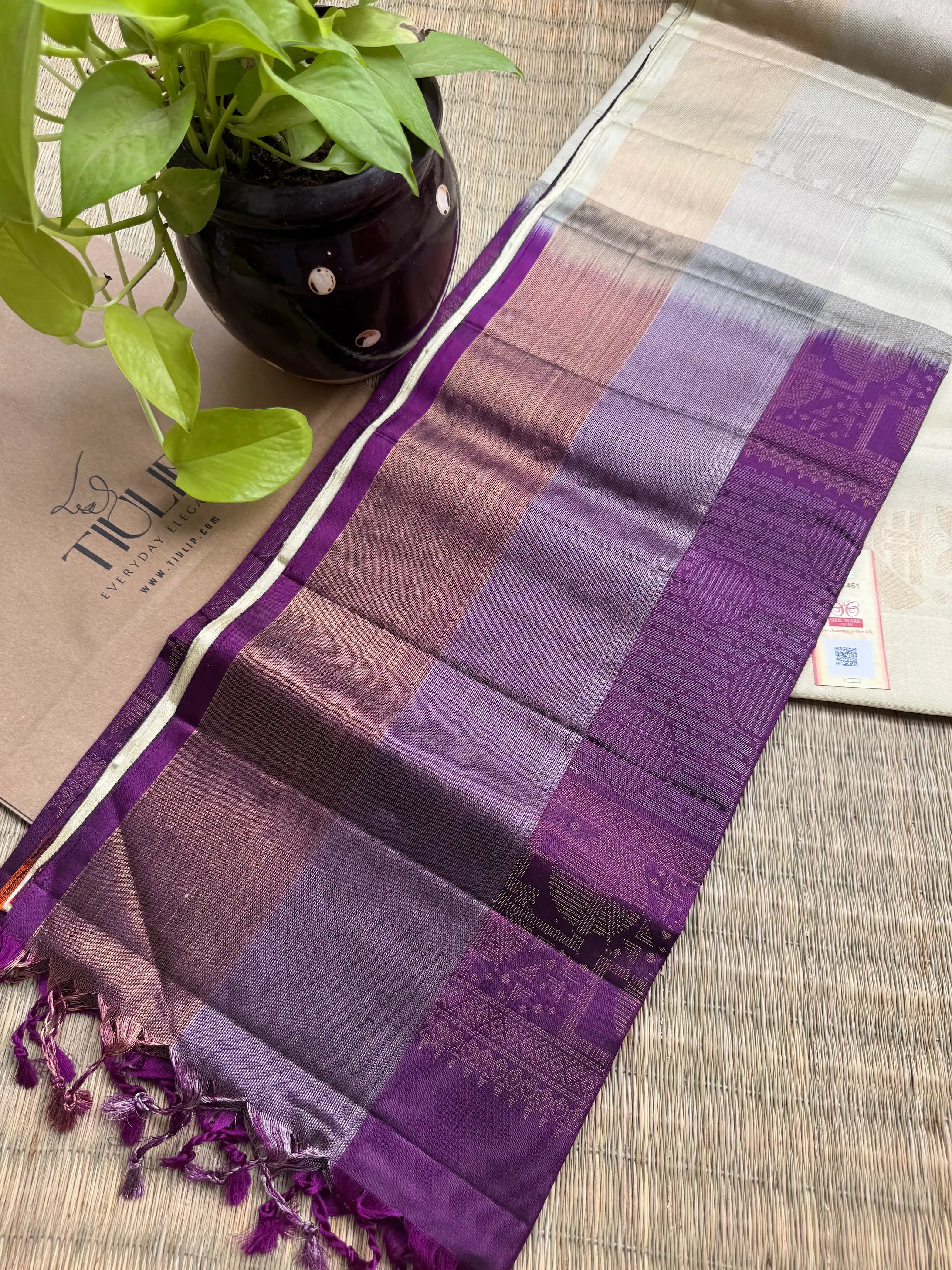 Coimbatore Soft Silk with Silk Mark – Pistajam