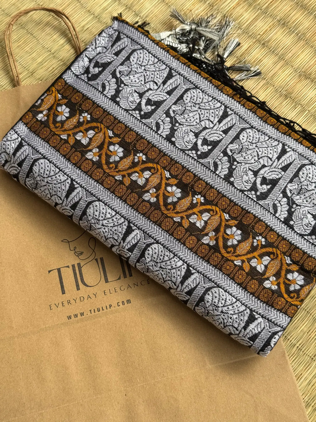 Handwoven Cotton Baluchuri – Tamalika