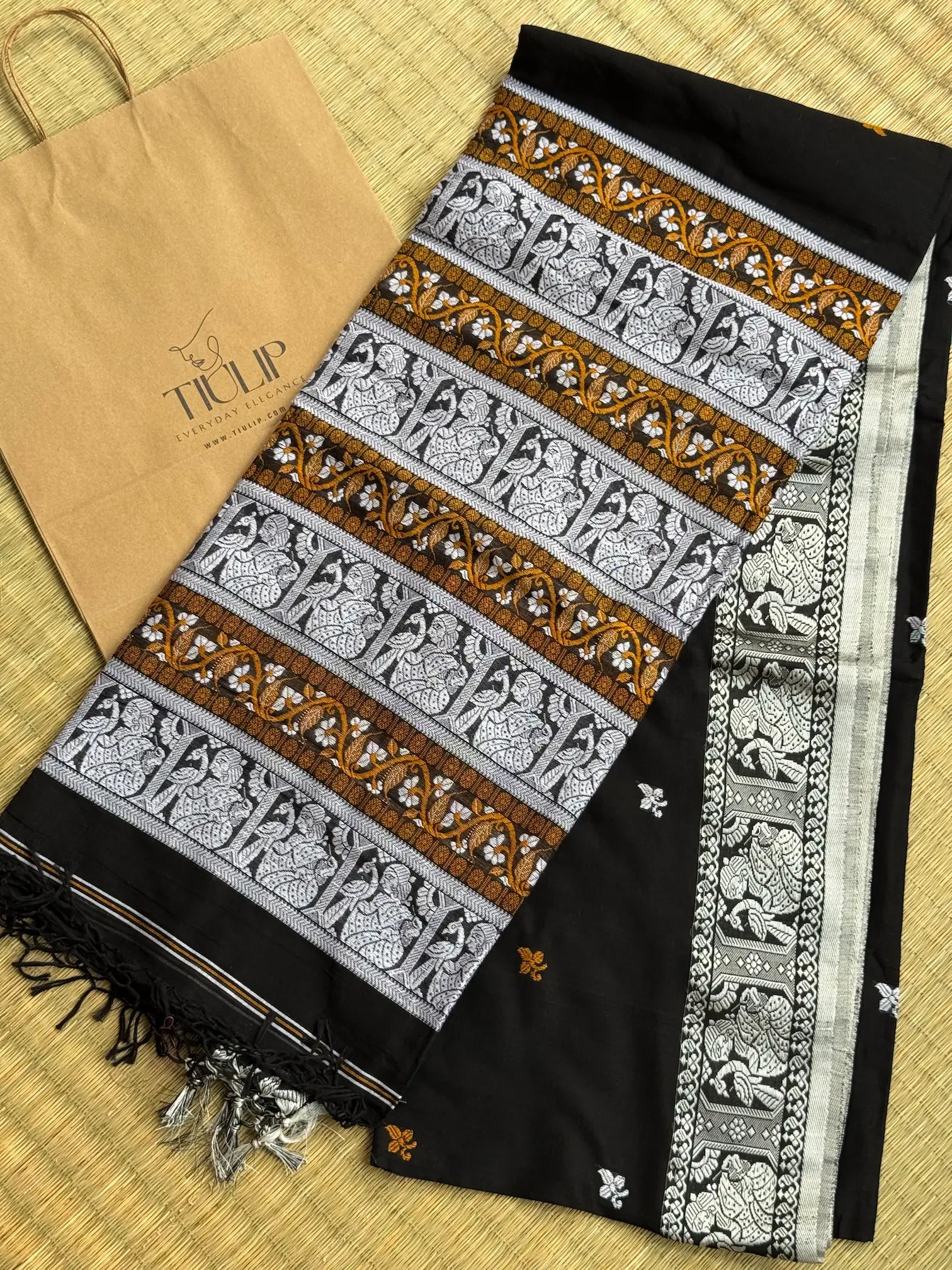Handwoven Cotton Baluchuri – Tamalika