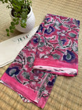 Chiffon Saree-Blush Blossom